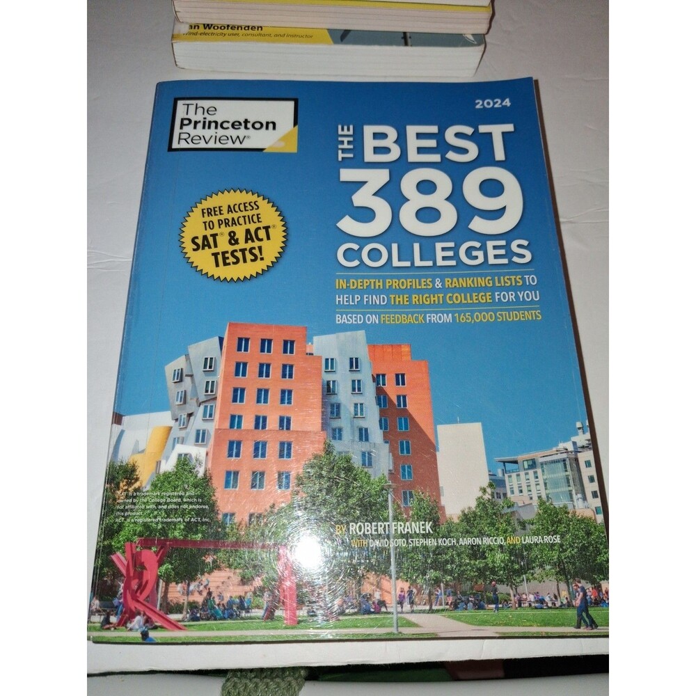 The Princeton Review The Best 389 Colleges College Guide SAT ACT Rankings